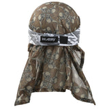 HK Army - Hostilewear Headwrap - Gray Snakes / Tan Skull Mesh