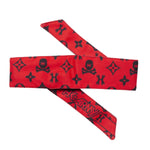 HK Army - Monogram Red/Black Headband