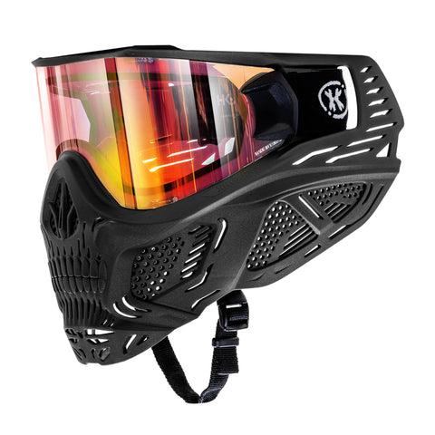 HSTL Skull Goggle Death with Fire Thermal Lens
