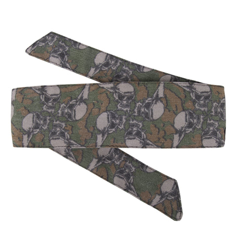 HK Army - Skulls - Hostilewear Headband - Forest
