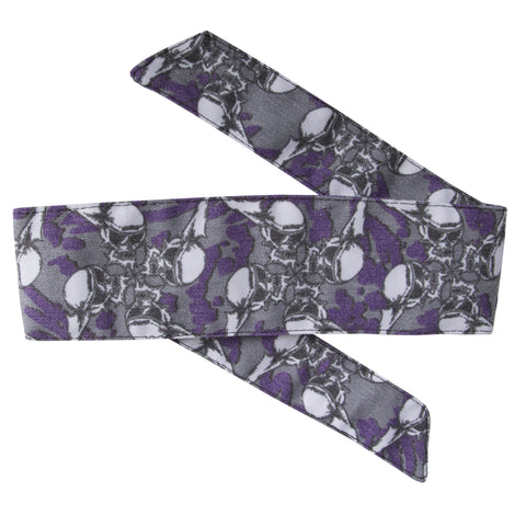 HK Army - Skulls - Hostilewear Headband - Purple