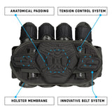 HK Army - Zero G 2.0 Harness - Black/Grey - 4+3+4