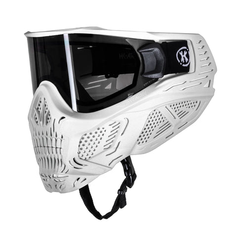 HSTL Skull Goggle Ghost with Black Thermal Lens